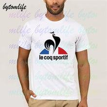 Load image into Gallery viewer, LE COQ T SHIRT Summer Print White SPORTIF T Shirt Clothes Popular Shirt Cotton Tees Amazing Short Sleeve Unique Men Tops