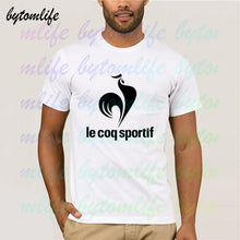 Load image into Gallery viewer, LE COQ T SHIRT Summer Print White SPORTIF T Shirt Clothes Popular Shirt Cotton Tees Amazing Short Sleeve Unique Men Tops