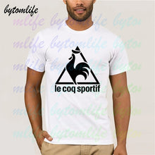 Load image into Gallery viewer, LE COQ T SHIRT Summer Print White SPORTIF T Shirt Clothes Popular Shirt Cotton Tees Amazing Short Sleeve Unique Men Tops