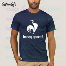 Load image into Gallery viewer, LE COQ T SHIRT Summer Print White SPORTIF T Shirt Clothes Popular Shirt Cotton Tees Amazing Short Sleeve Unique Men Tops